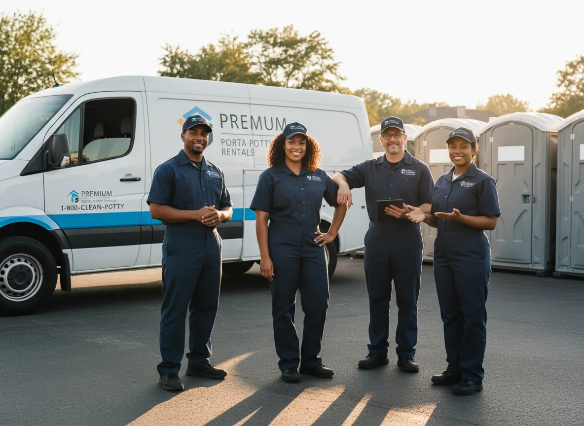 VIP Portable Toilets company in Ringle, WI